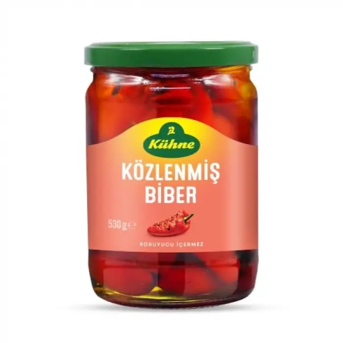 Közlenmiş Kırmızı Biber 580 ml