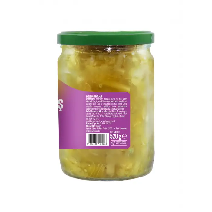 Közlenmiş Patlıcan 580 ml