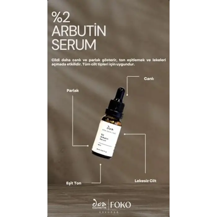 Kozmetik%2 Arbutin Serum