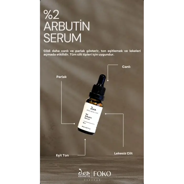 Kozmetik%2 Arbutin Serum