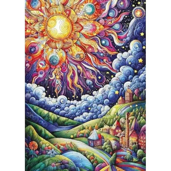 Kozmik Şölen 1500 Parça Puzzle