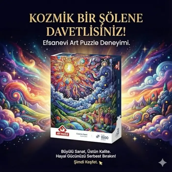 Kozmik Şölen 1500 Parça Puzzle
