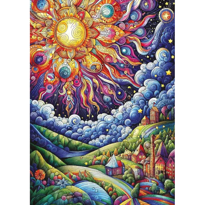 Kozmik Şölen 1500 Parça Puzzle