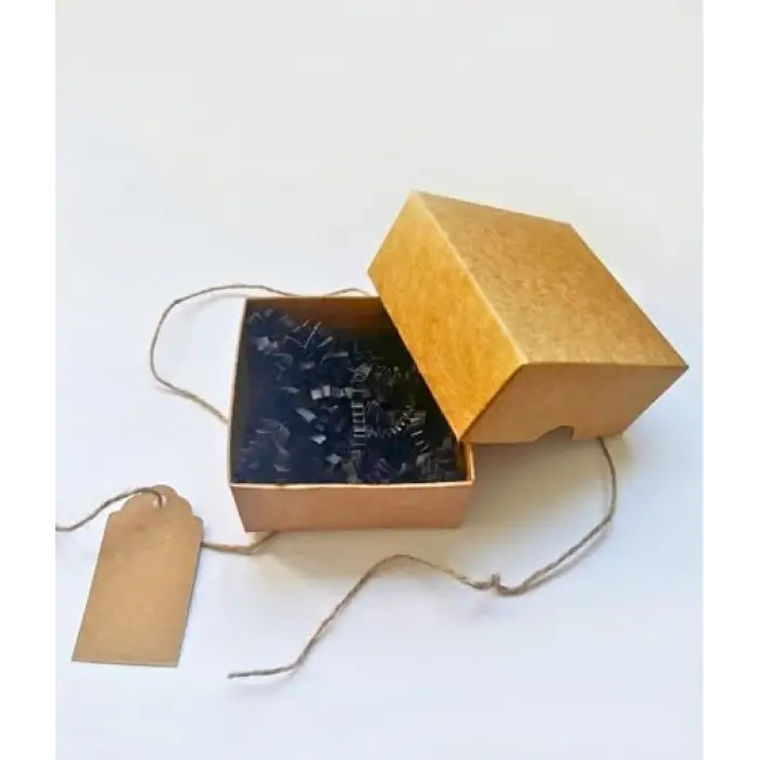 Kraft Karton Takı Kutusu ve Mücevher Hediye Ambalajı