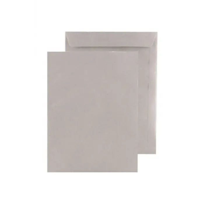 Kraft Torba Zarflar, Silikonlu, 17 x 25 cm, 90 g, 50 Adet