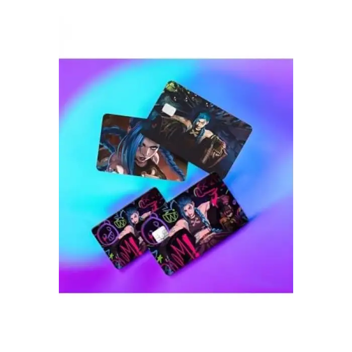 Kredi Kartı Sticker - Arcane, 4 Adet