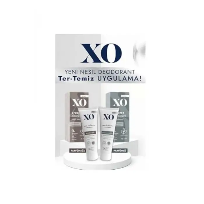 Krem Deodorant 75ml Unisex Pure & Effective Kokusuz 2li Set