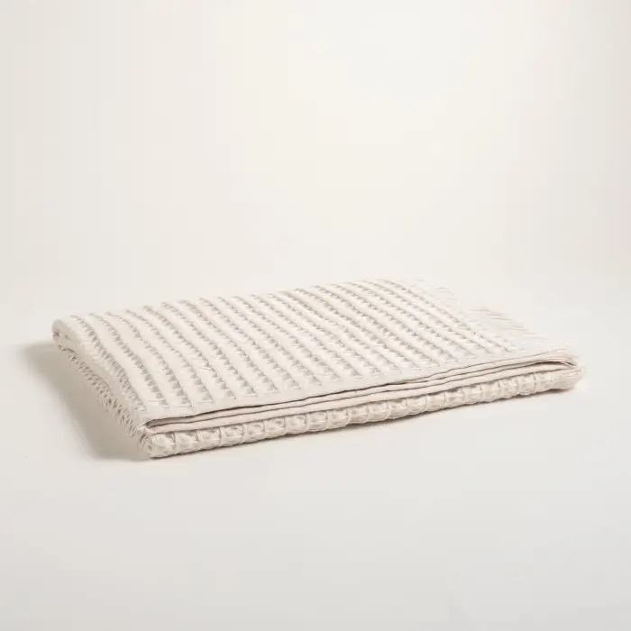 Krem Yüz Havlusu, 50x90 Cm, Solid