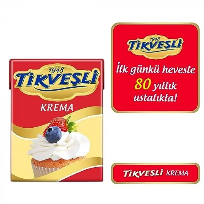 Krema 200 ml 2li set