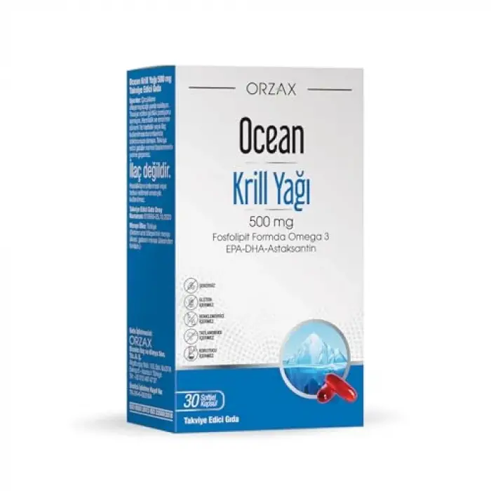 Krill Oil, 30 softjel kapsül