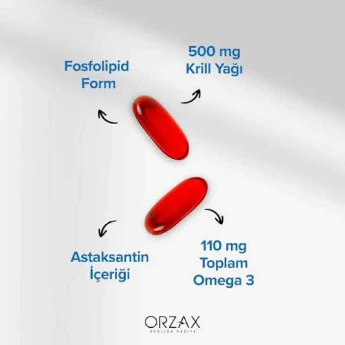 Krill Oil, 30 softjel kapsül