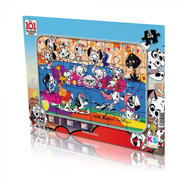 KS 101 Dalmation Frame 24 Parça Puzzle