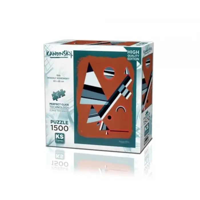 KS Puzzle 1500 Parça Kandinsky Gris