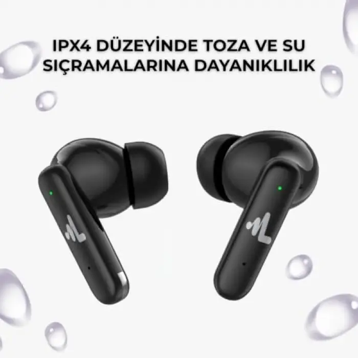 Kulaklık, S160 Anc Kablosuz Bluetooth (Siyah)