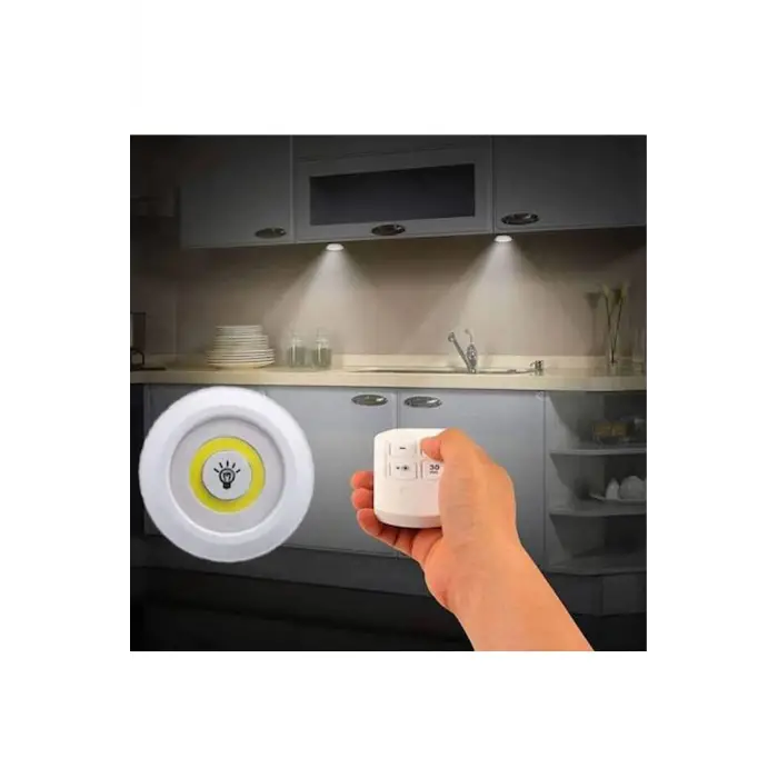 Kumandalı, Ayarlanabilir LED Işık, 3lü Set