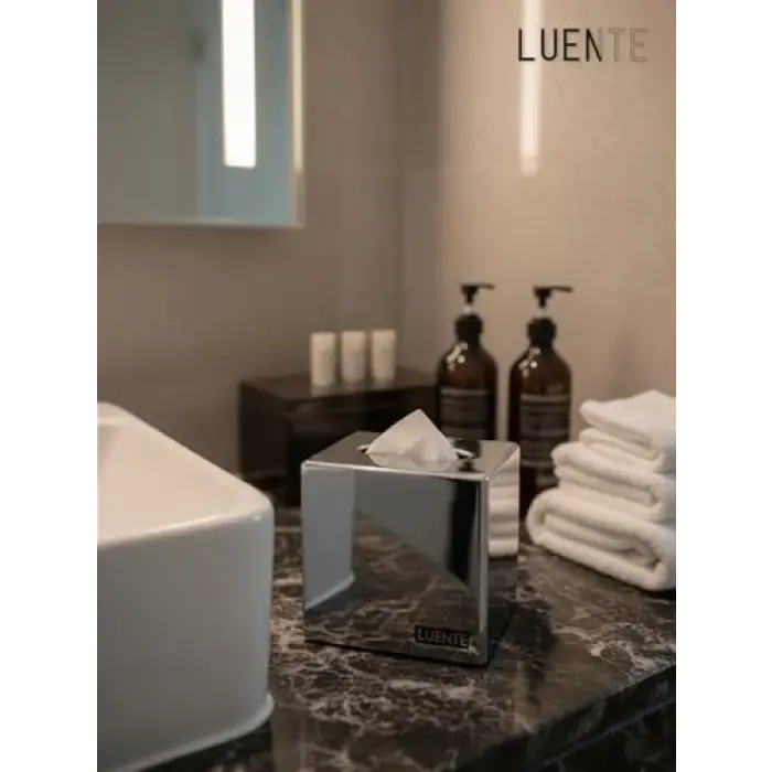 Küp Mendillik Krom Abs Plastik