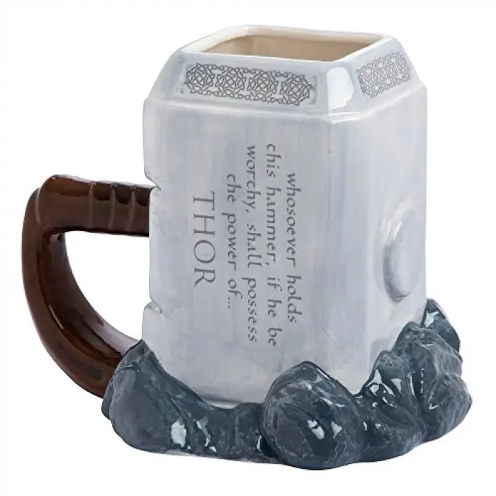 Kupa, Marvel Thor Mjolnir Seramik Oyulmuş