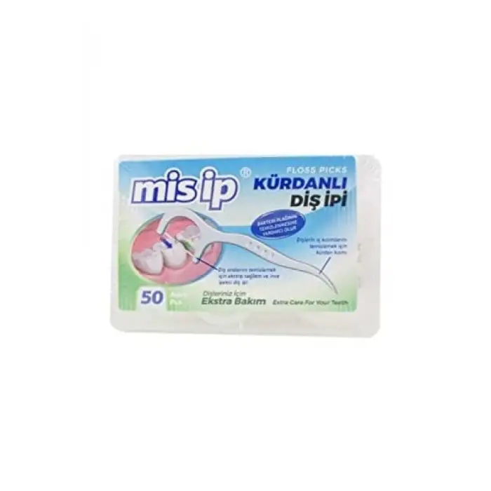 Kürdanlı Diş İpi 50 Adet