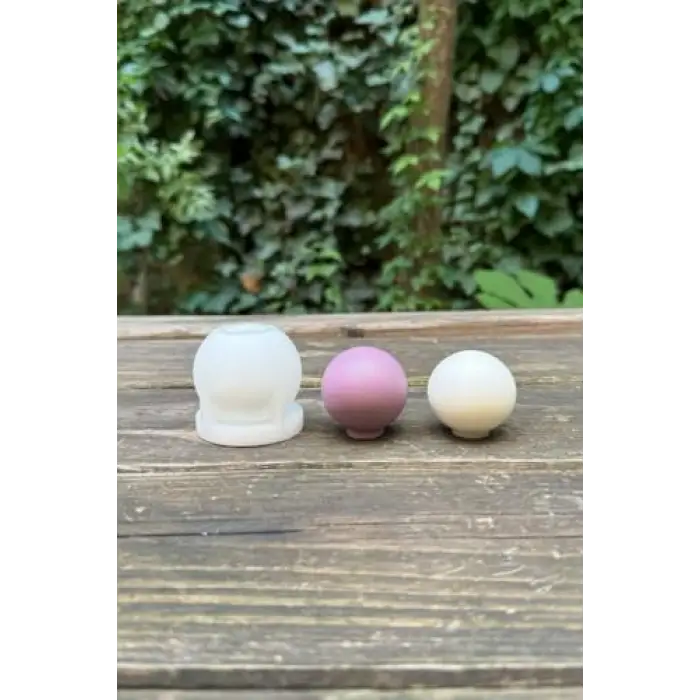 Küre 4cm Çap Silikon Mum Kalıbı