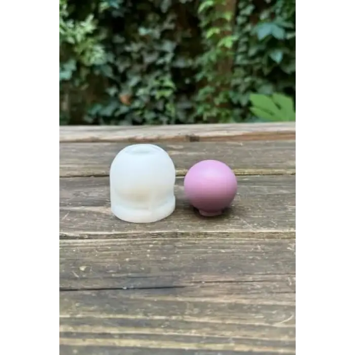 Küre 4cm Çap Silikon Mum Kalıbı
