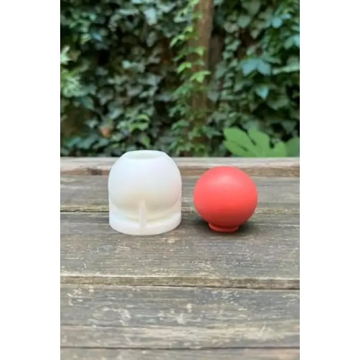 Küre 5 cm Çap Silikon Mum Kalıbı