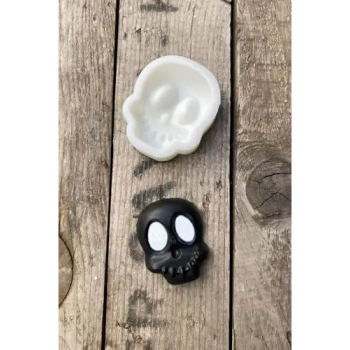 Kuru Kafa Tekli Mum Kalıbı (Silikon)