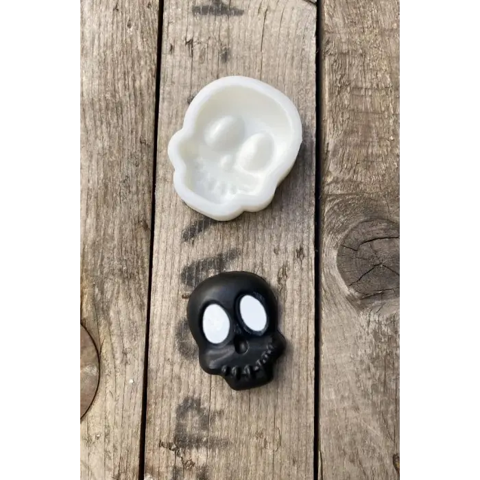 Kuru Kafa Tekli Mum Kalıbı (Silikon)