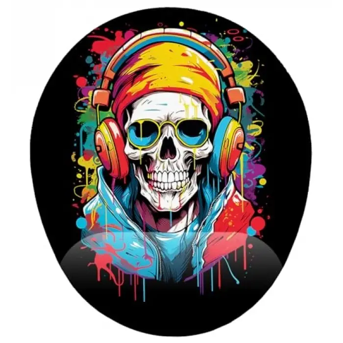 Kurukafa Skull Mouse Pad