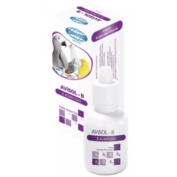 Kuşlar için E Vitamini, 30 Cc