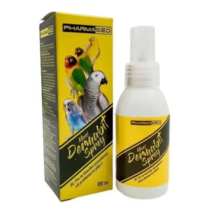 Kuşlarda Bit Bakımı için Maxi Dermabit Sprey 100 ml