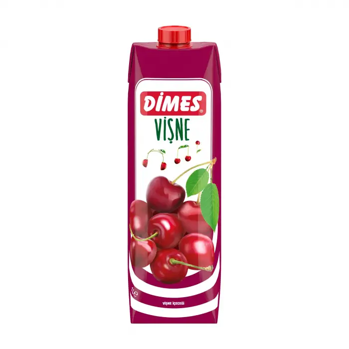 Kutu, Dimes Vişne İçeceği%11-%24 1000 ml