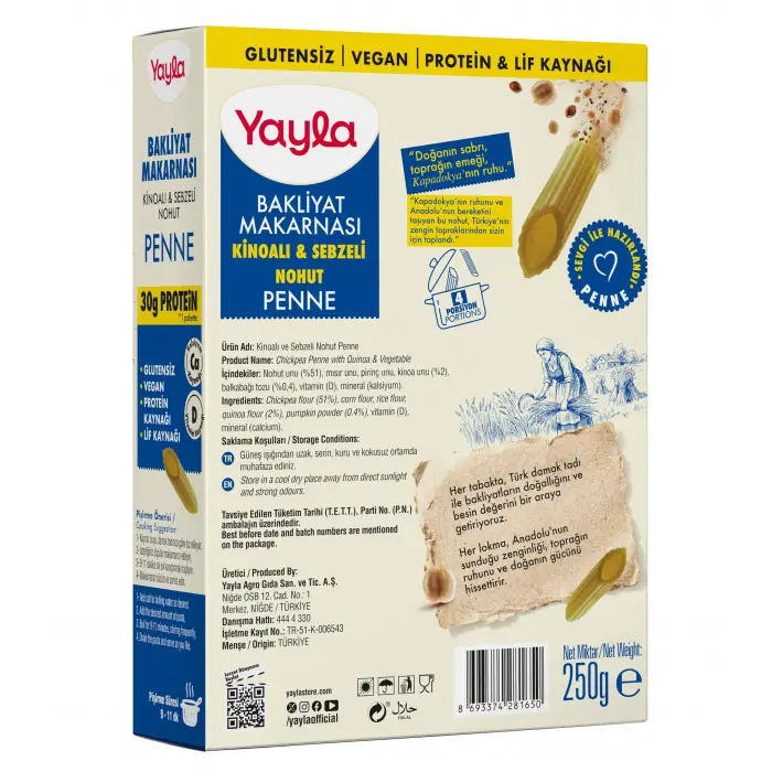 Kutu, Nohut Penne 250 g