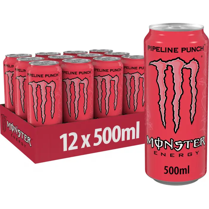 Kutu, Pipeline Punch Enerji İçeceği 12x500 ml