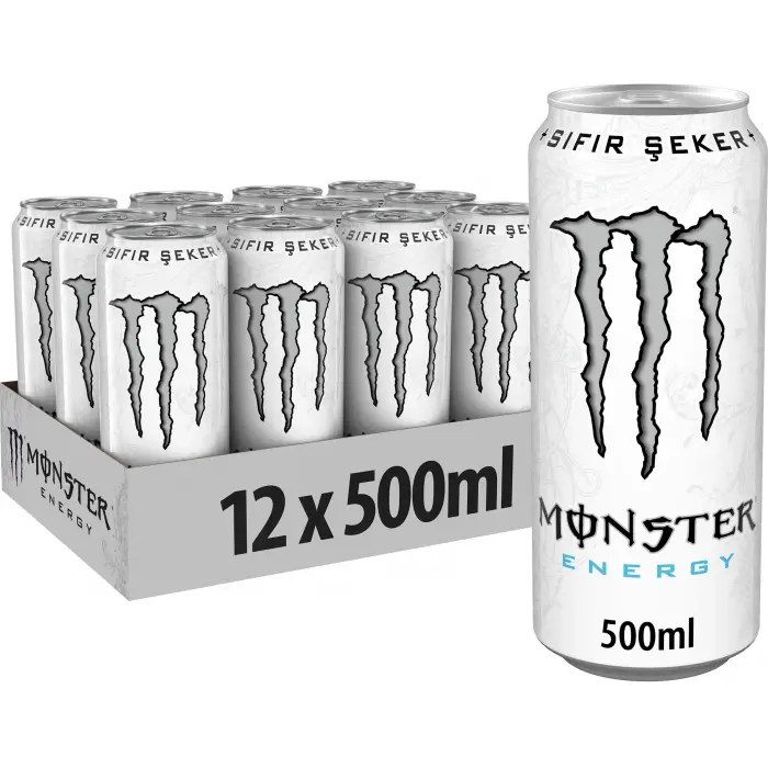 Kutu, Ultra Şekersiz Enerji İçeceği 12x500 ml