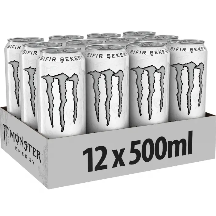 Kutu, Ultra Şekersiz Enerji İçeceği 12x500 ml