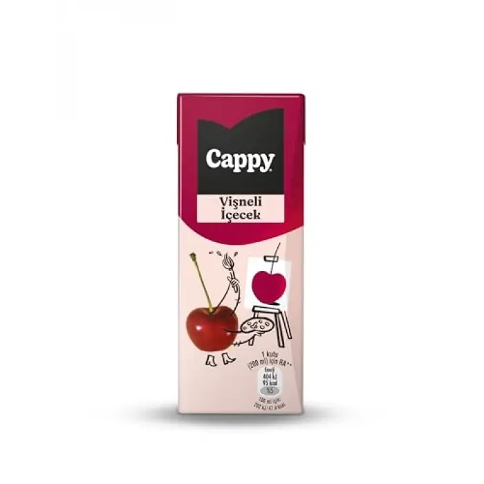 Kutu, Vişneli İçecek Karton 27x200 ml