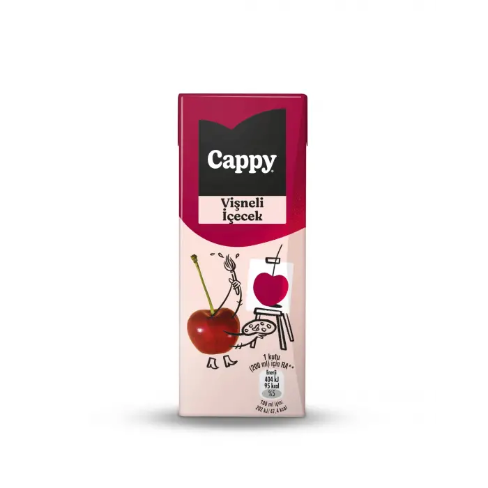 Kutu, Vişneli İçecek Karton 27x200 ml