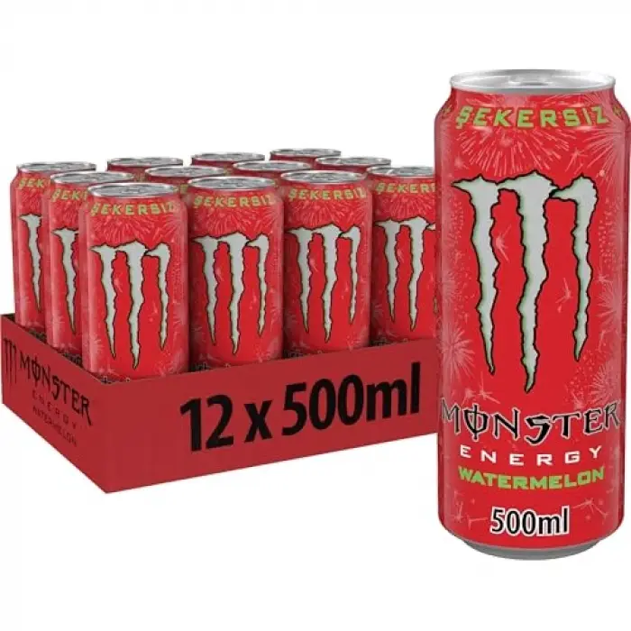 Kutu, Watermelon Enerji İçeceği 12x500 ml