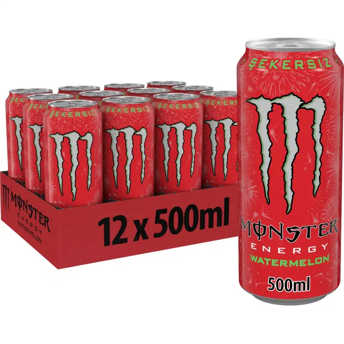 Kutu, Watermelon Enerji İçeceği 12x500 ml
