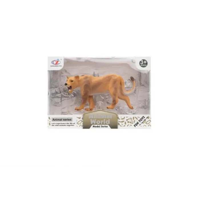 Kutulu Model Figür Hayvan Kaplan Dişi Aslan