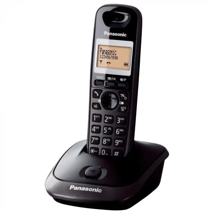 KX TG2511 Dect Telefon, Siyah