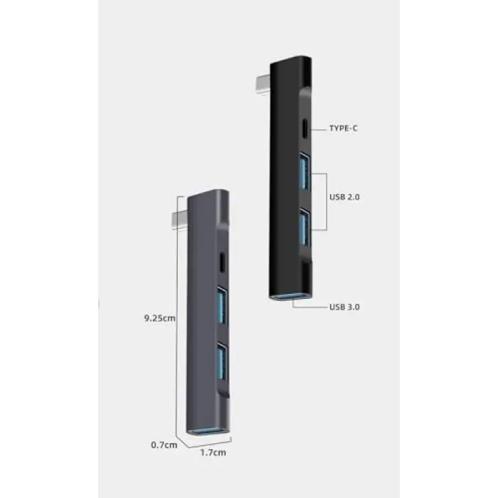 KY 238 TYPE C HUB TYPE C USB TYPE C ÇOĞALTICI