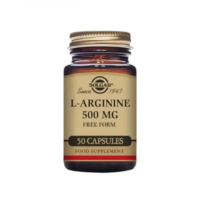L-Arginine 500 mg 50 Bitkisel Kapsül