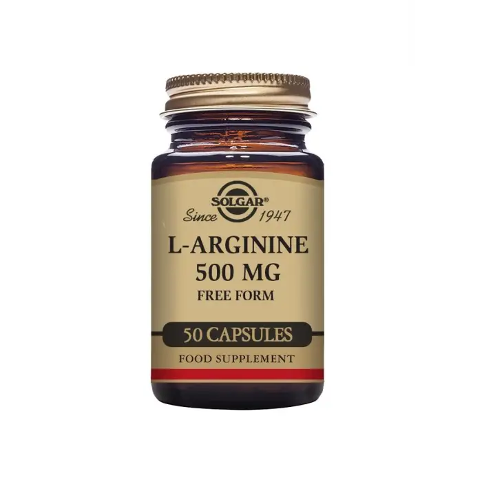 L-Arginine 500 mg 50 Bitkisel Kapsül