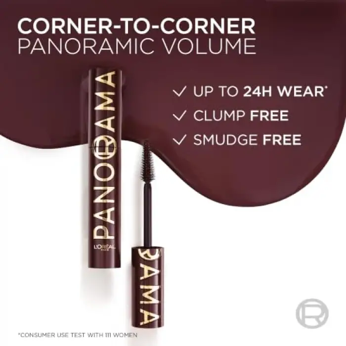 LOreal Cosmetics Panorama Chromatic Maskara Bordo