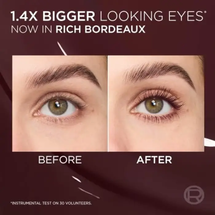 LOreal Cosmetics Panorama Chromatic Maskara Bordo