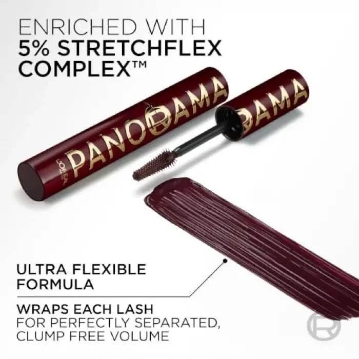 LOreal Cosmetics Panorama Chromatic Maskara Bordo