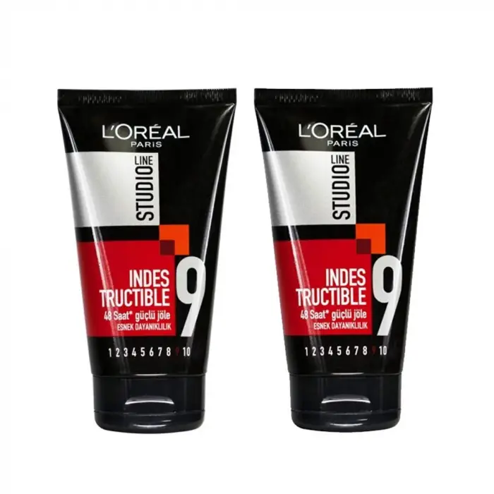 LOréal Paris Studio Line Indestructible Tüp Jöle 2li Set