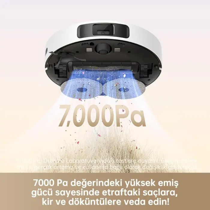 L10s Plus Robot Süpürge Beyaz