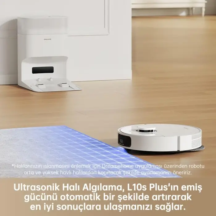 L10s Plus Robot Süpürge Beyaz